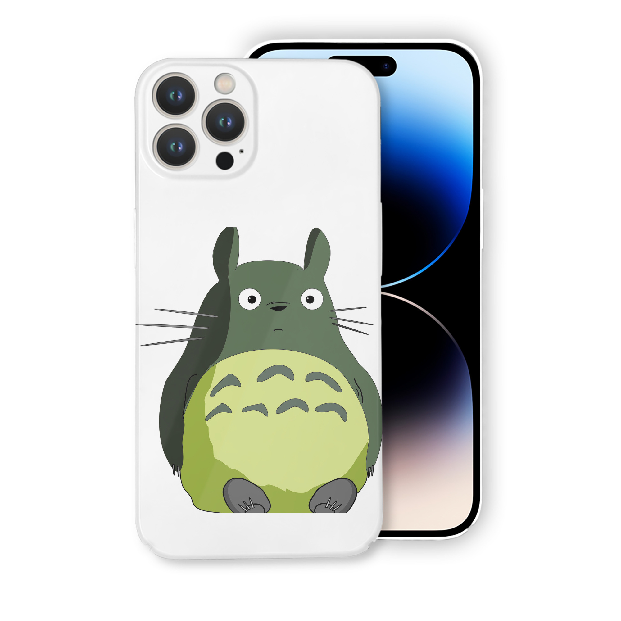（画像用） となりのトトロ 草壁メイ 草壁サツキ My Neighbor Totoro Satsuki Kusakabe Mei Kusakabe 【iPhone 14シリーズ対応】ハードケース